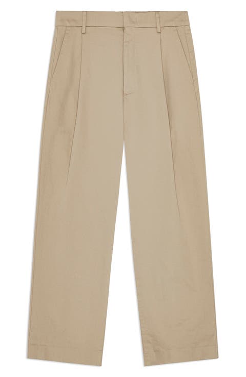 Kay Flat Front Tapered Pants