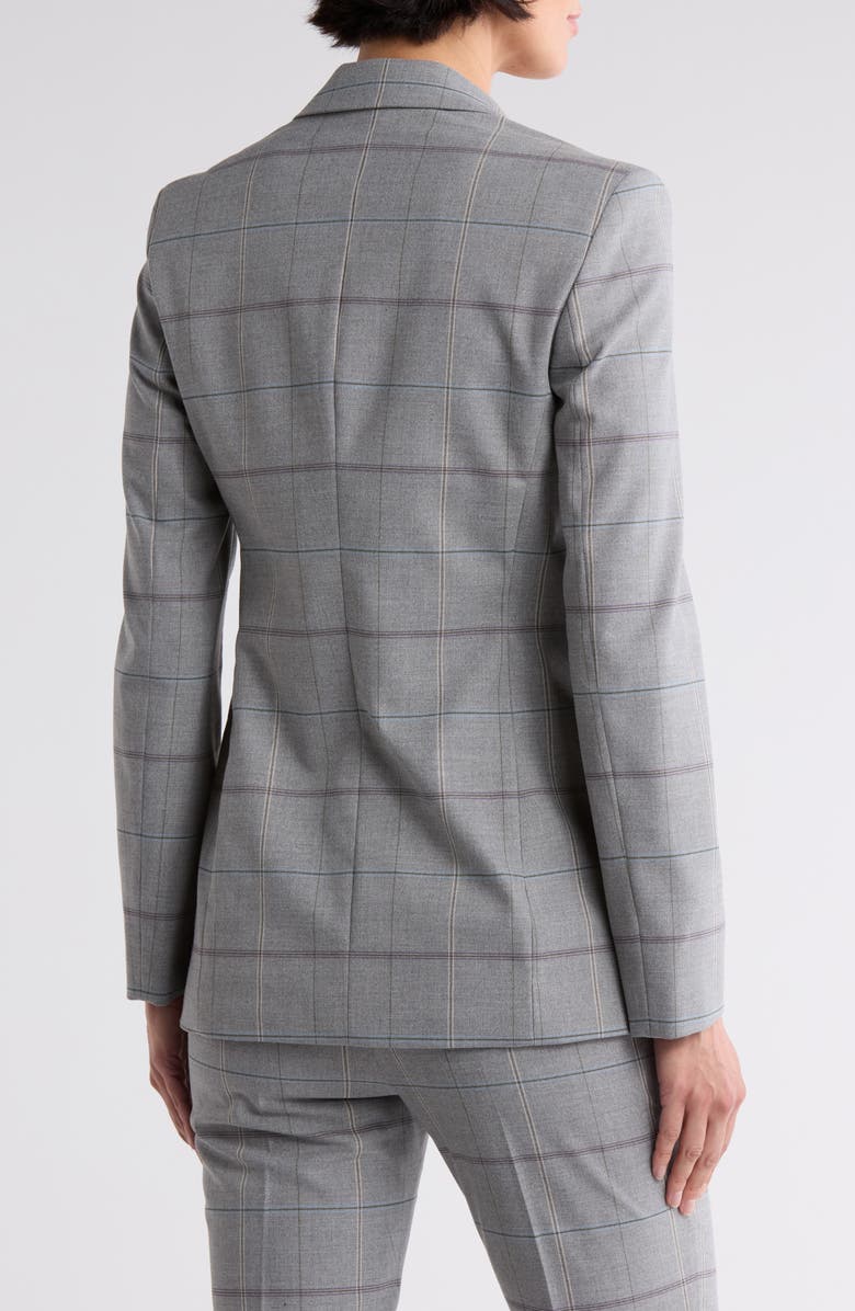 BOSS Orange Jachecky Blazer Jacket, Alternate, color, Melange Windowpane