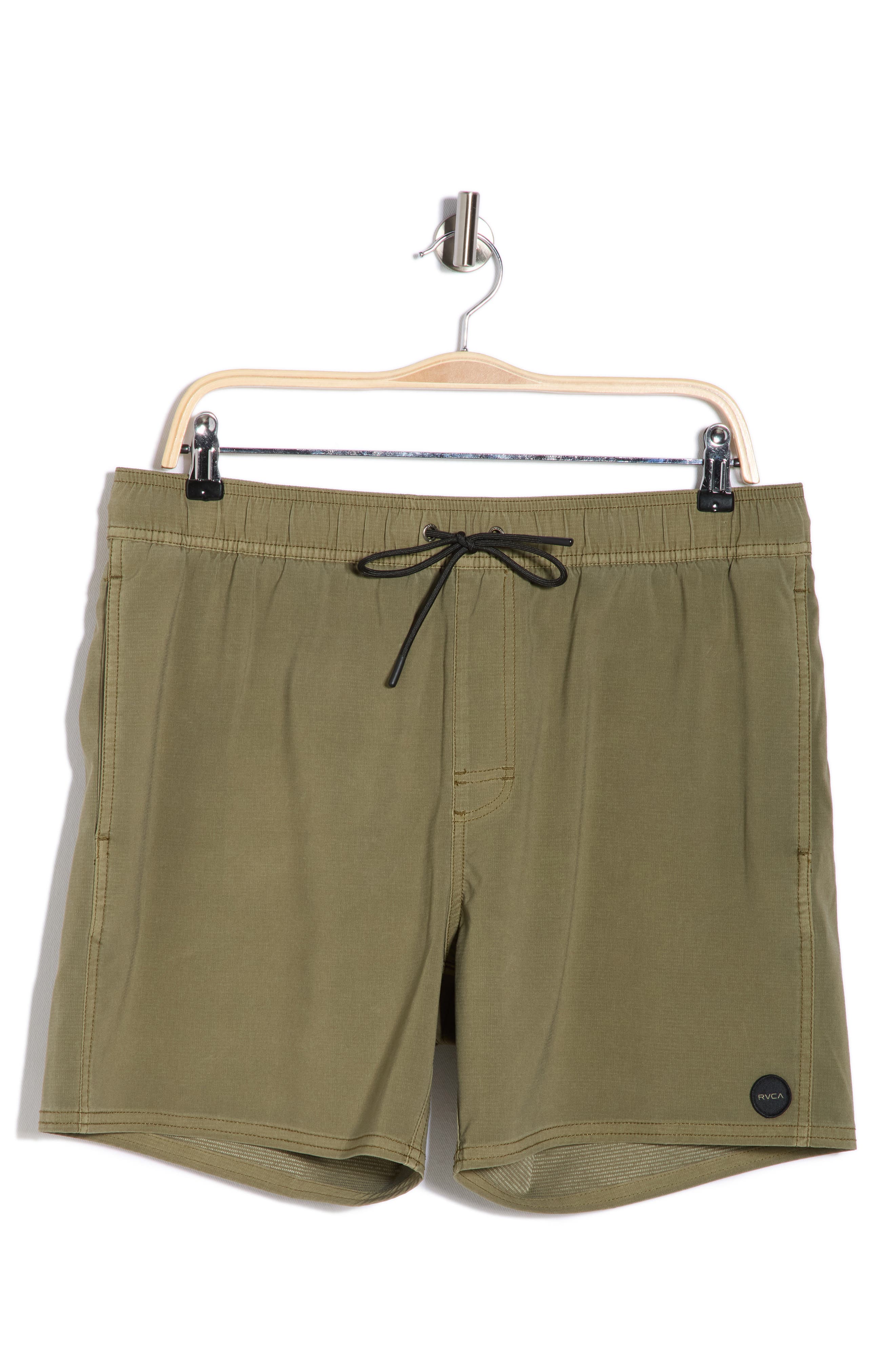 RVCA Pigment-Dyed Elastic Waist Shorts