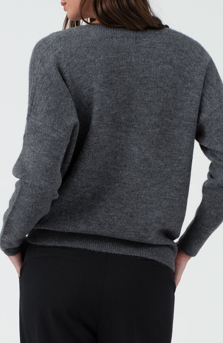 Blu Pepper Drop Shoulder Sweater, Alternate, color,