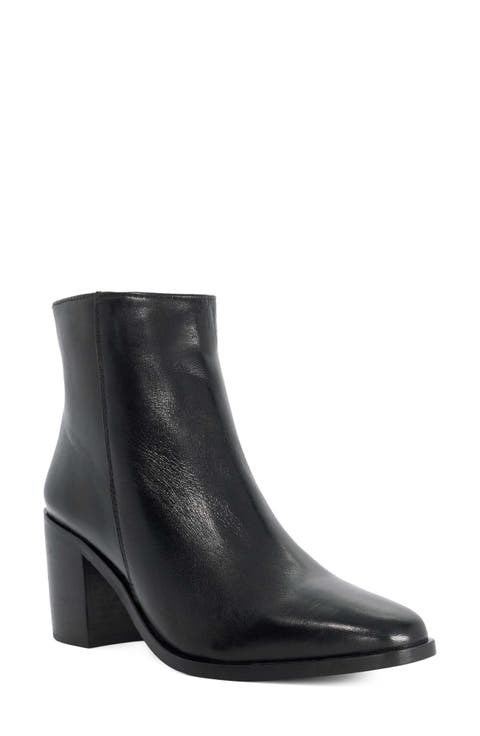 Purl Leather Bootie