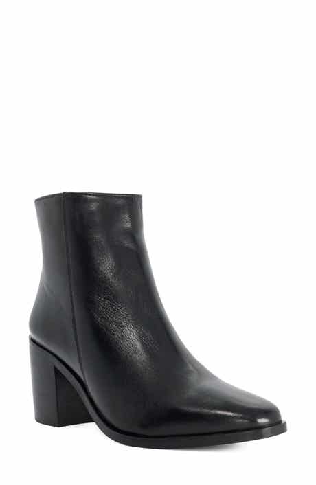Purl Leather Bootie