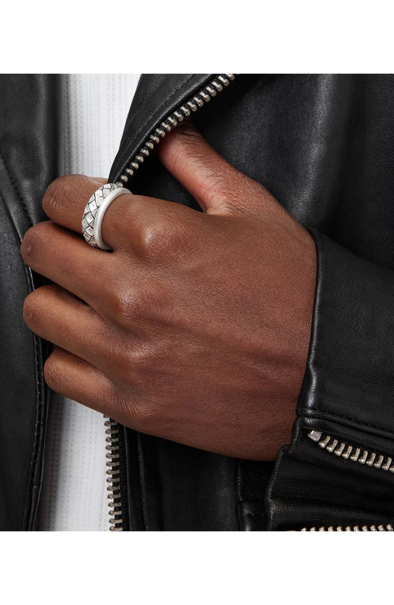 AllSaints Men's Set of 2 Rings, Alternate, color,