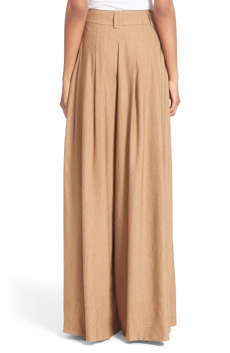 Alice + Olivia 'Scarlet' Flare Pants, Alternate, color, 