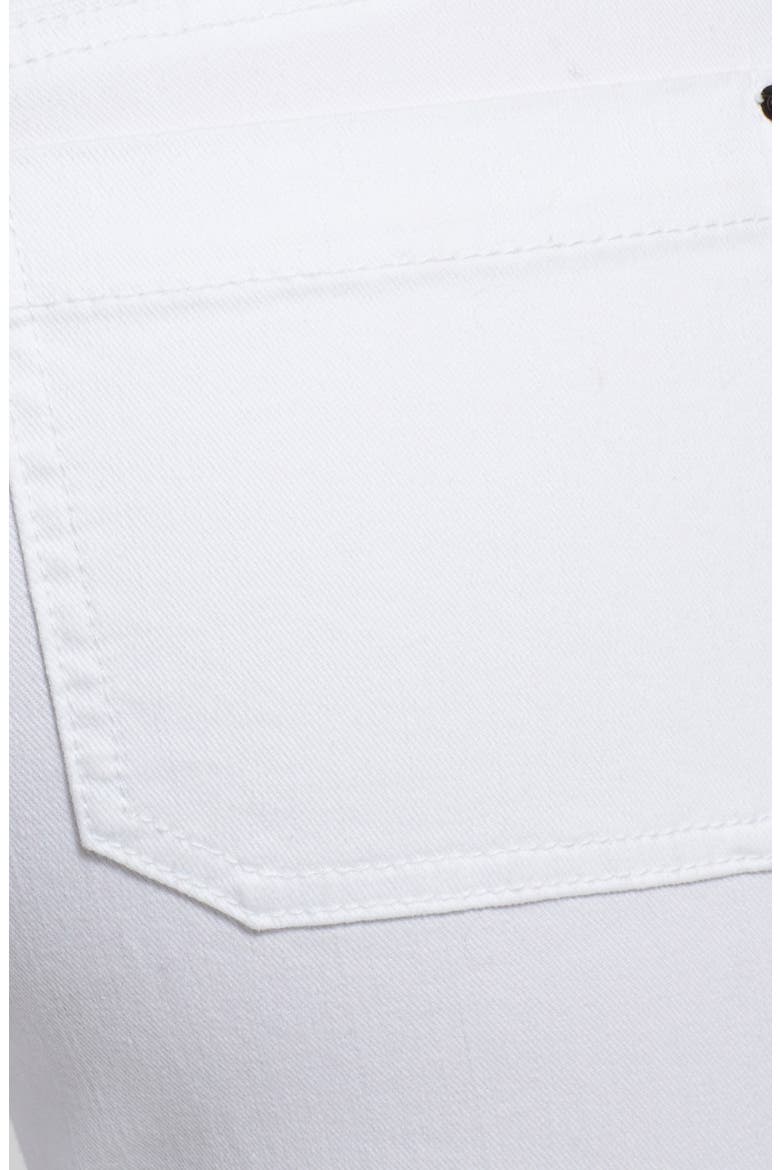 'Roxana' Flare Leg Jeans, Alternate, color, WHITE
