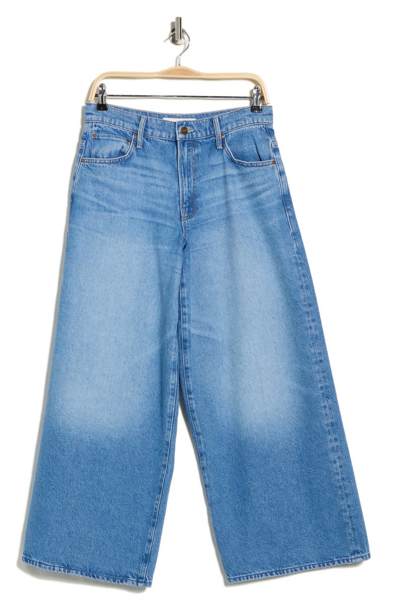 MOTHER The Rigatoni High Waist Wide Leg Jeans, Alternate, color, Out To Lunch