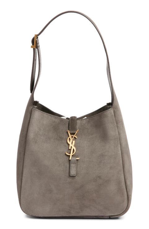 Small Le 5 À 7 Suede Shoulder Bag