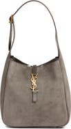 Saint Laurent Small Le 5 À 7 Suede Shoulder Bag