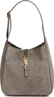 Saint Laurent Small Le 5 À 7 Suede Shoulder Bag