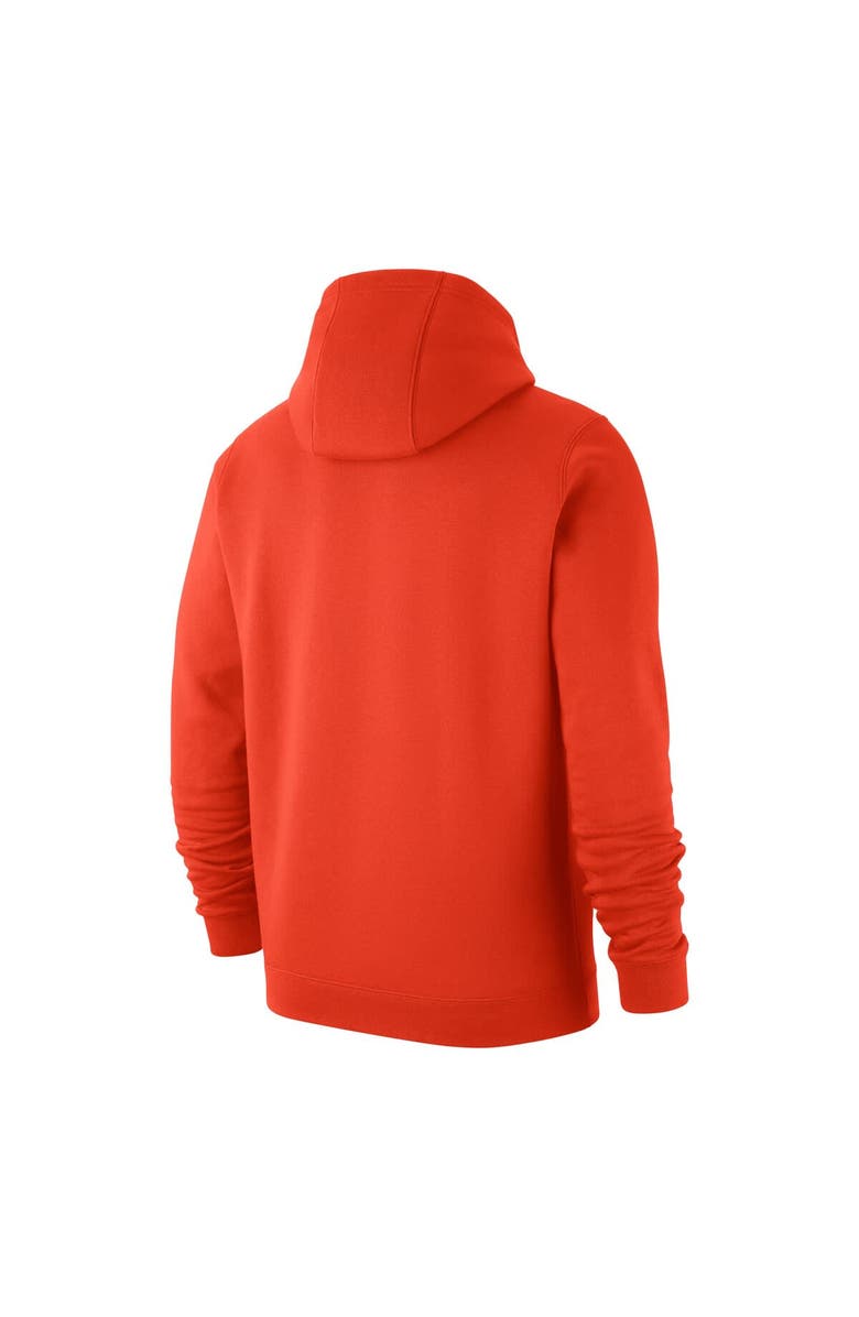 Nike Men's Nike Orange Syracuse Orange Script Club Pullover Hoodie, Alternate, color, Orange