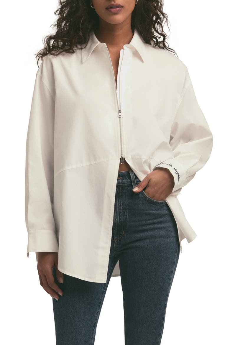 The Zip It Shirt, Main, color, WHITE