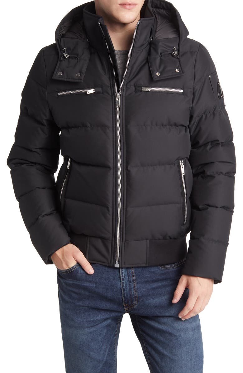 Moose Knuckles Boerum 800 Fill Power Down Bomber Jacket, Alternate, color,