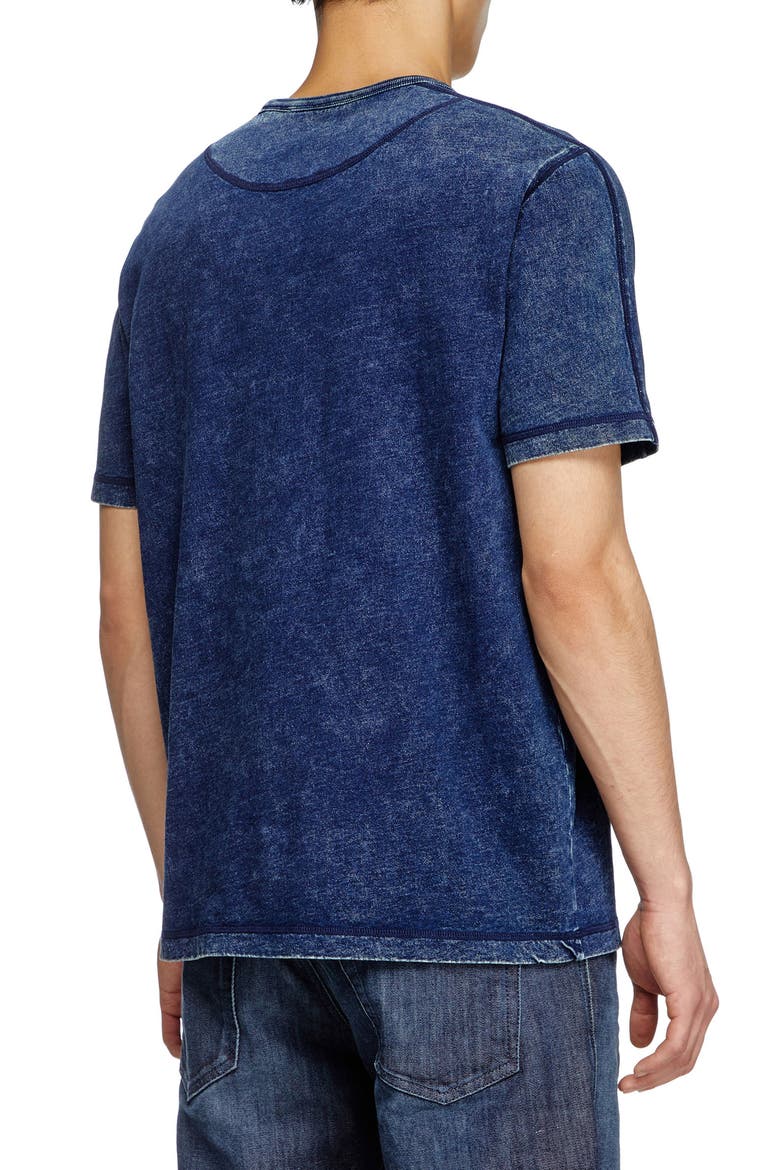 Denim Look Jersey T-Shirt, Alternate, color, DENIM