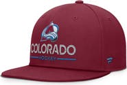 FANATICS Men's Fanatics Burgundy Colorado Avalanche Authentic Pro Rink Lockup Snapback Hat