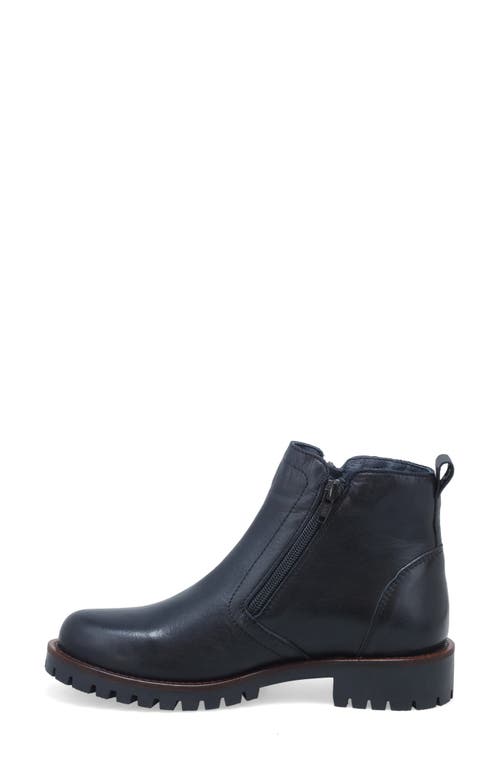 Miz Mooz Alise Block Heel Bootie In Blue