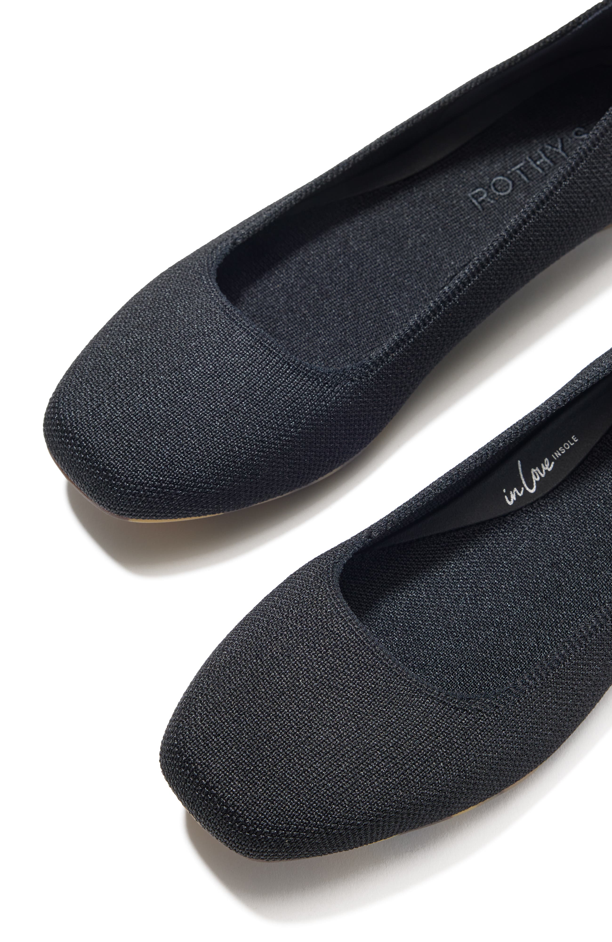 Rothy's The Max Square, Alternate, color, Black