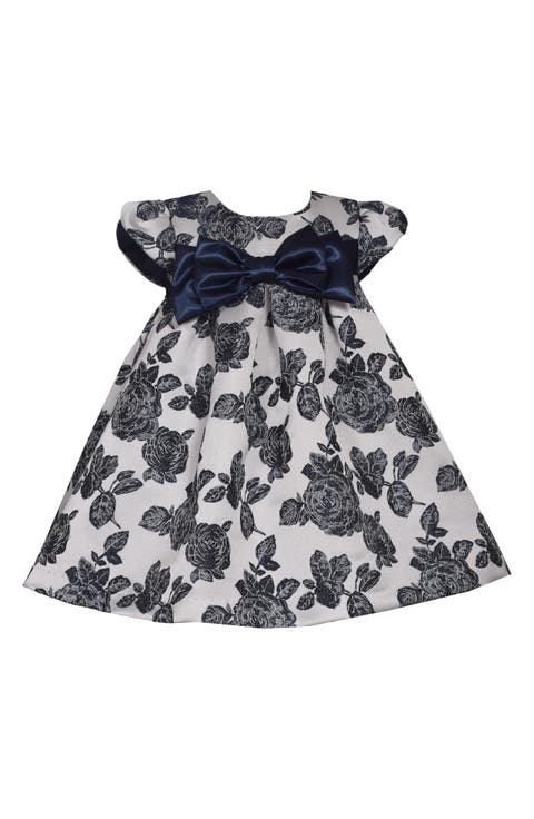 Floral Jacquard Empire Dress (Baby)