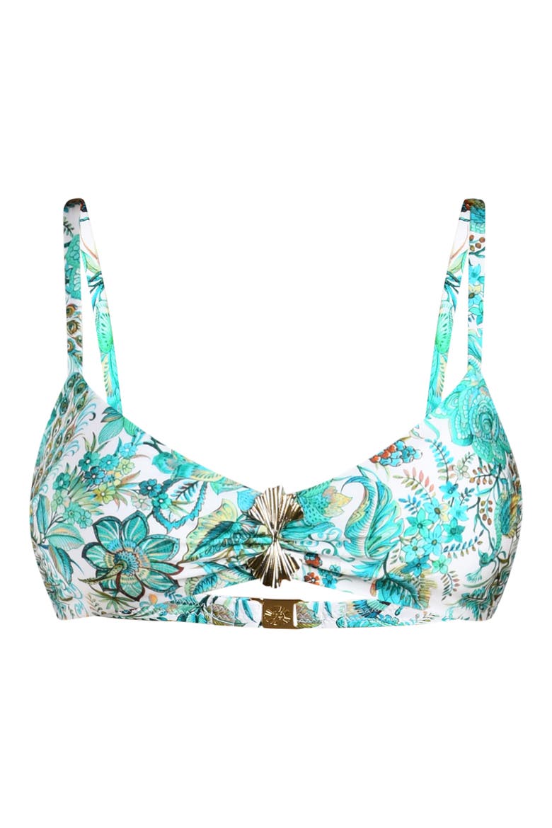 Free Spirit Sweetheart Bikini Top, Alternate, color, BLUE/ GREEN MULTI