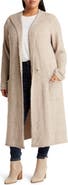 Renee C Hooded Longline Cardigan