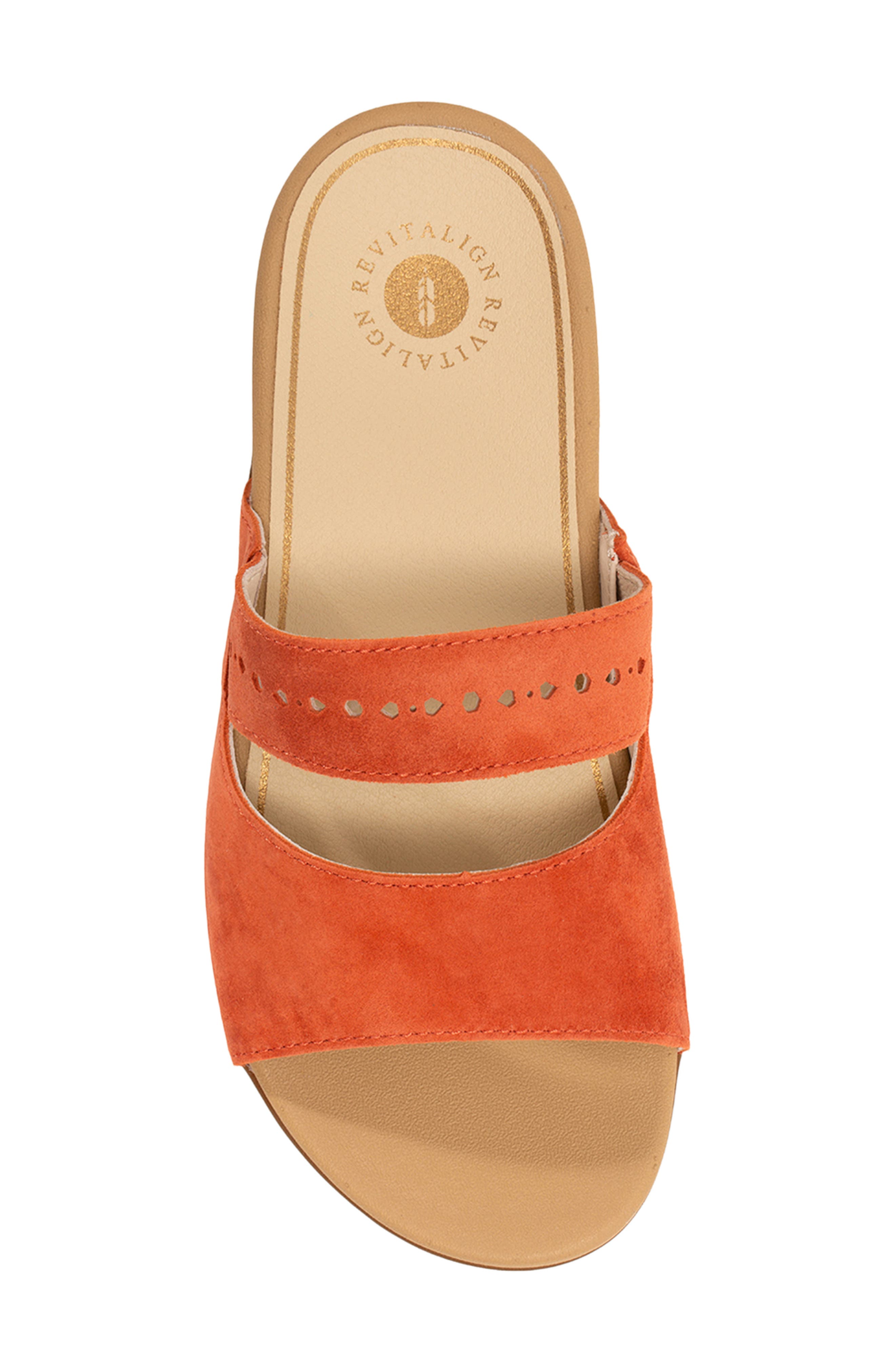 Corpus Double Strap Slide Sandal, Alternate, color, ROOIBOS TEA