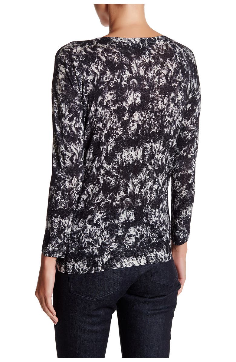 The Kooples Feather Cloud Print Sweater, Alternate, color,