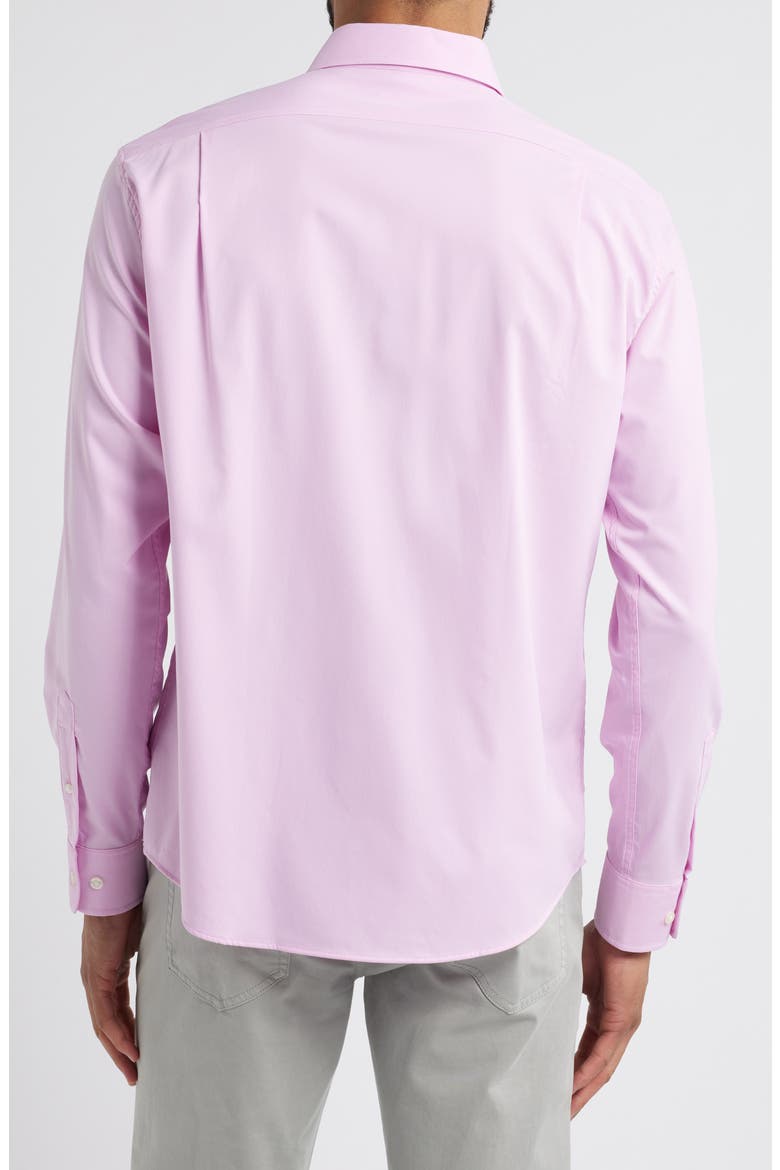 Travis Button-Down Shirt, Alternate, color, PORTO PINK