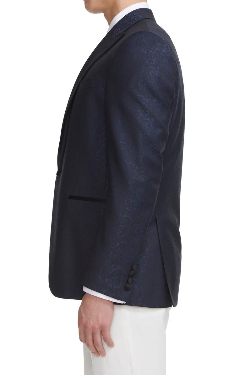 Jack Victor Elwood Tuxedo Jacket, Alternate, color, Blue