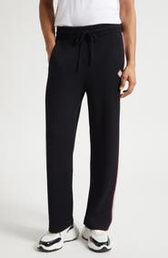 Casablanca Stripe Merino Wool Knit Trousers