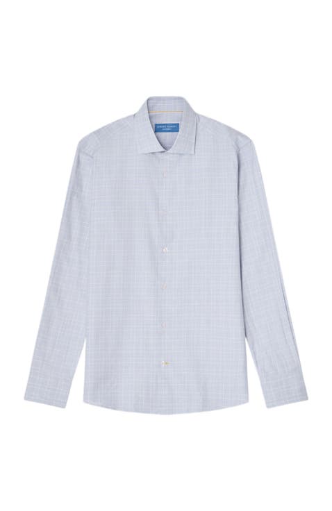 Reynolds Ultra Light Weight Brushed Check Shirt