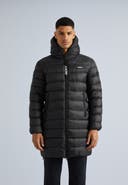JACK1T Quilted Longline Puffer Coat