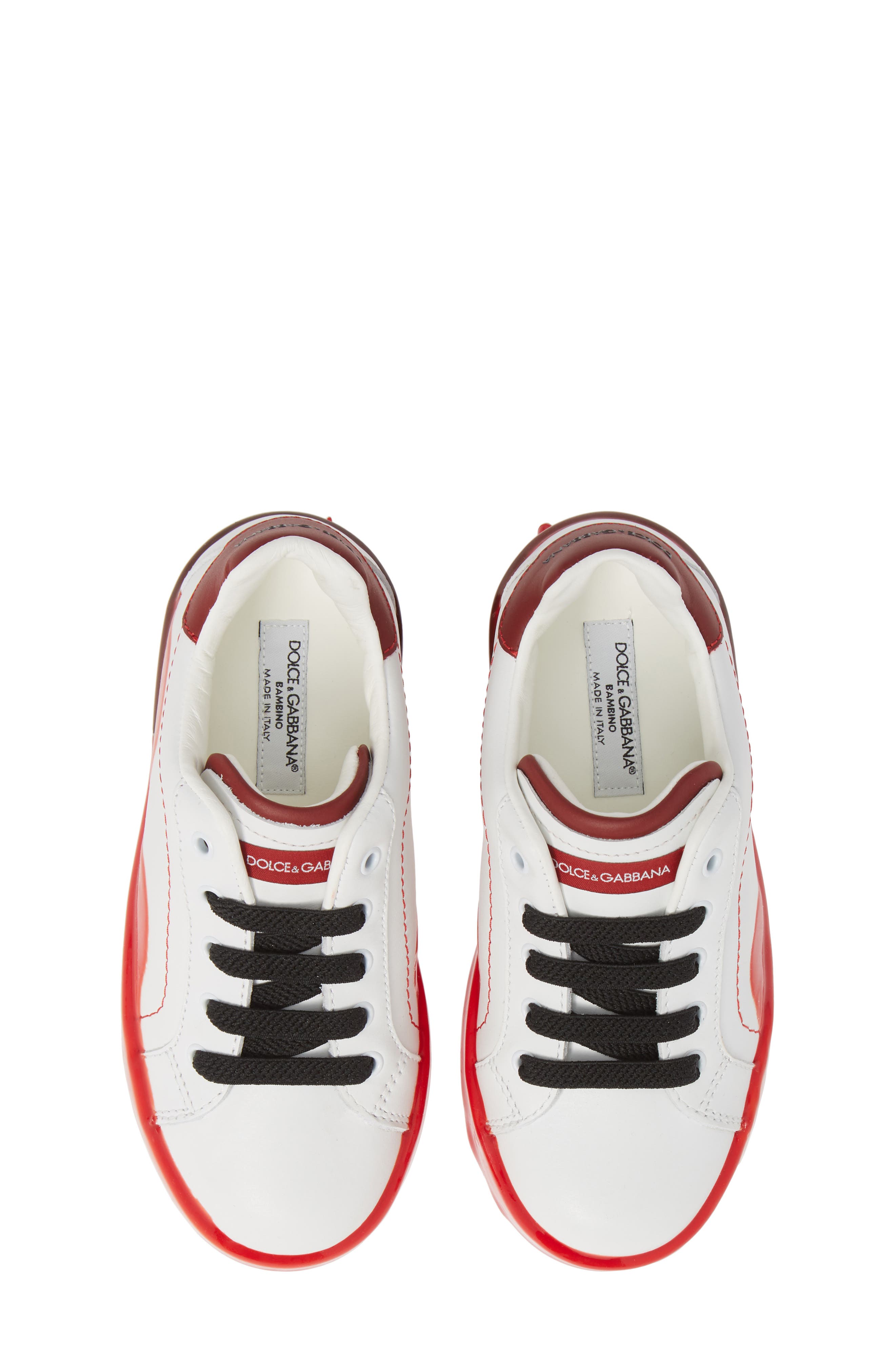 Dolce&Gabbana Portofino Melt Dipped Sole Low Top Sneaker, Main, color, 