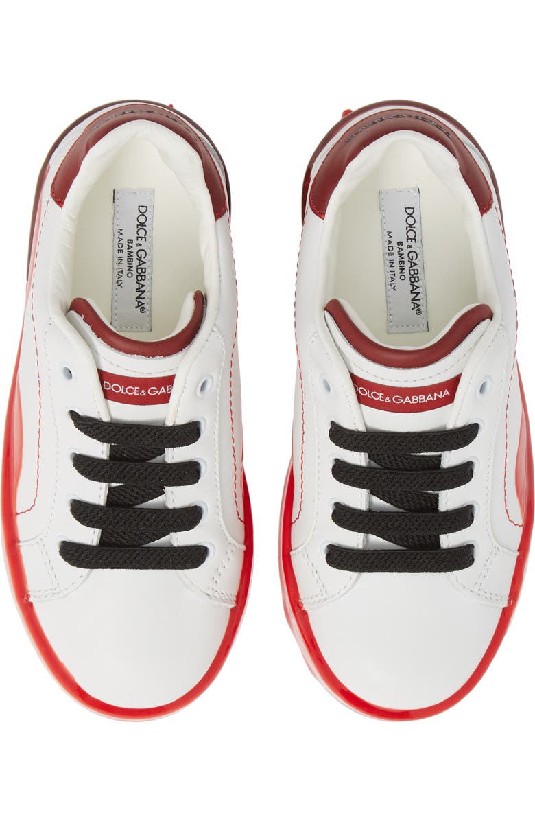 Dolce&Gabbana Portofino Melt Dipped Sole Low Top Sneaker, Main, color,