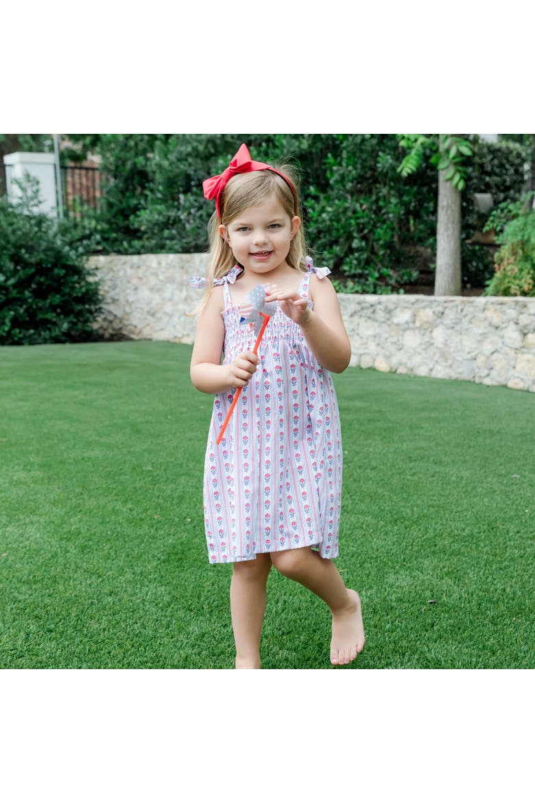 Betsy Girls' Woven Dress, Alternate, color, Liberty Floral