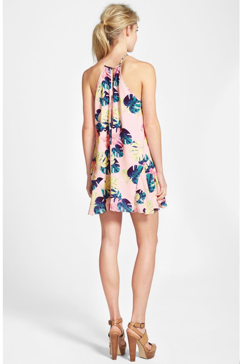 Palm Leaf Dress, Alternate, color, BUNGALOW