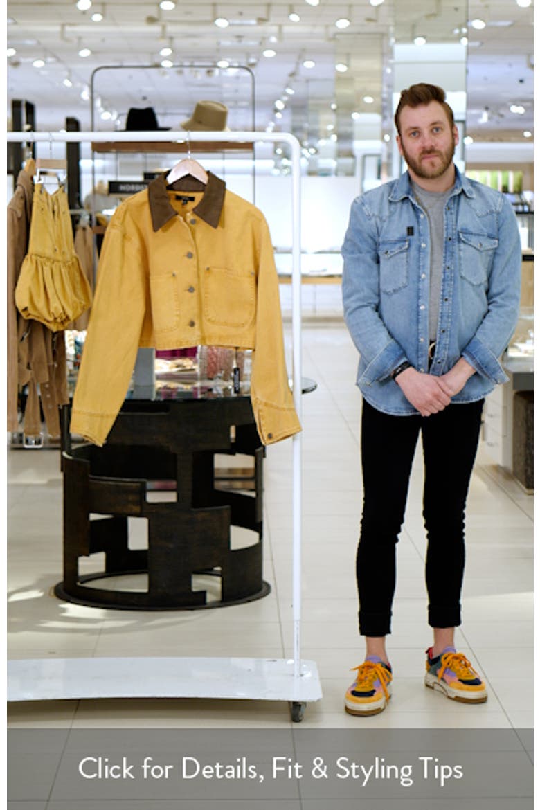 Wrenley Crop Denim Jacket video