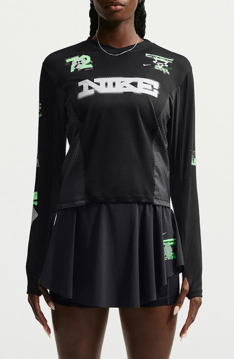 Graphic Long Sleeve Performance T-Shirt