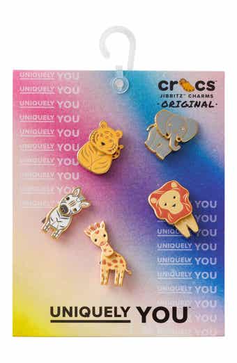 Kids' Assorted 5-Pack Enamel Safari CROCS Shoe Charms