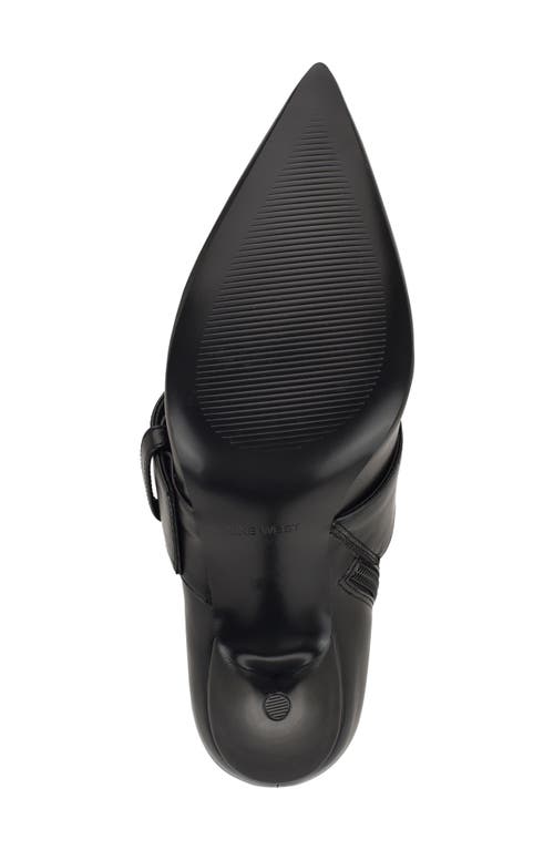 Nine West Colin Pointed Toe Bootie In Black