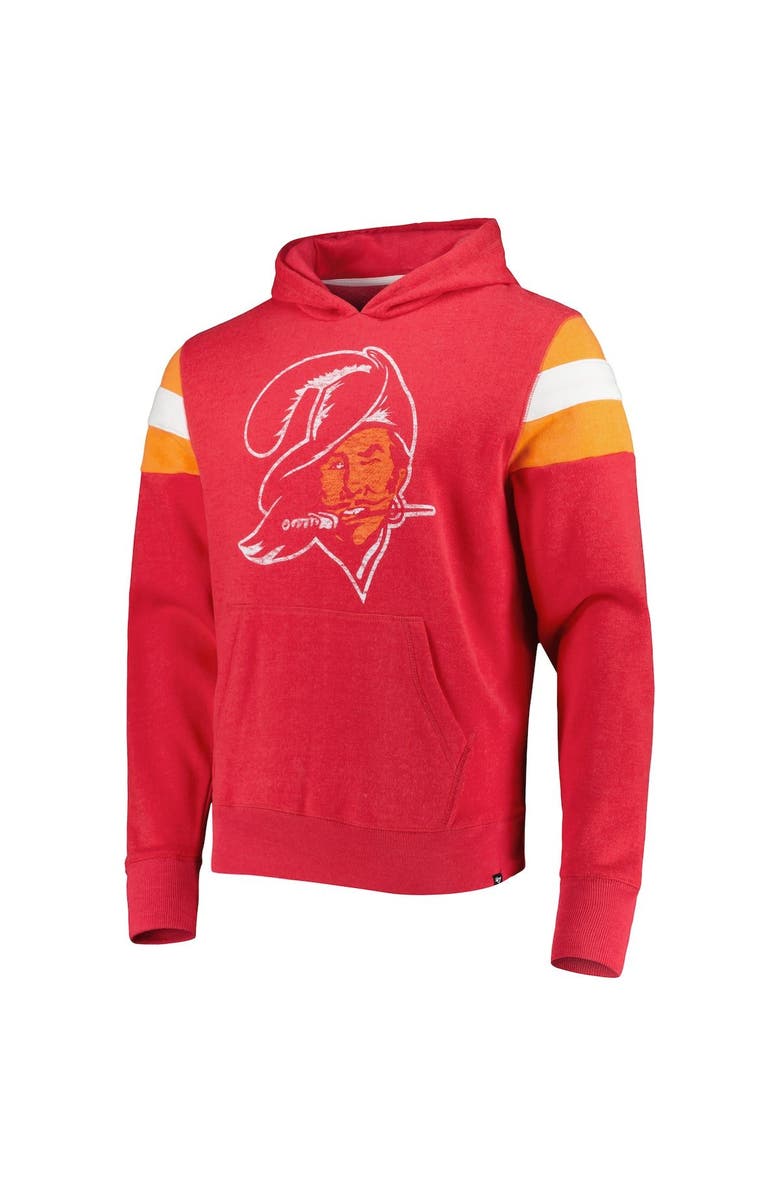 '47 Men's '47 Red Tampa Bay Buccaneers Legacy Premier Nico Pullover Hoodie, Alternate, color, Red