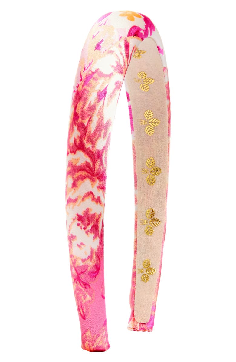 L. Erickson Thea Headband, Main, color, Pink Multi