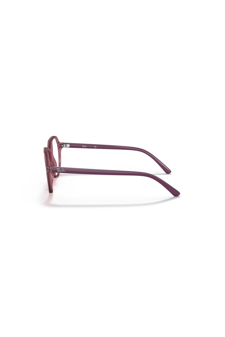 47mm Square optical glasses, Alternate, color, Pink
