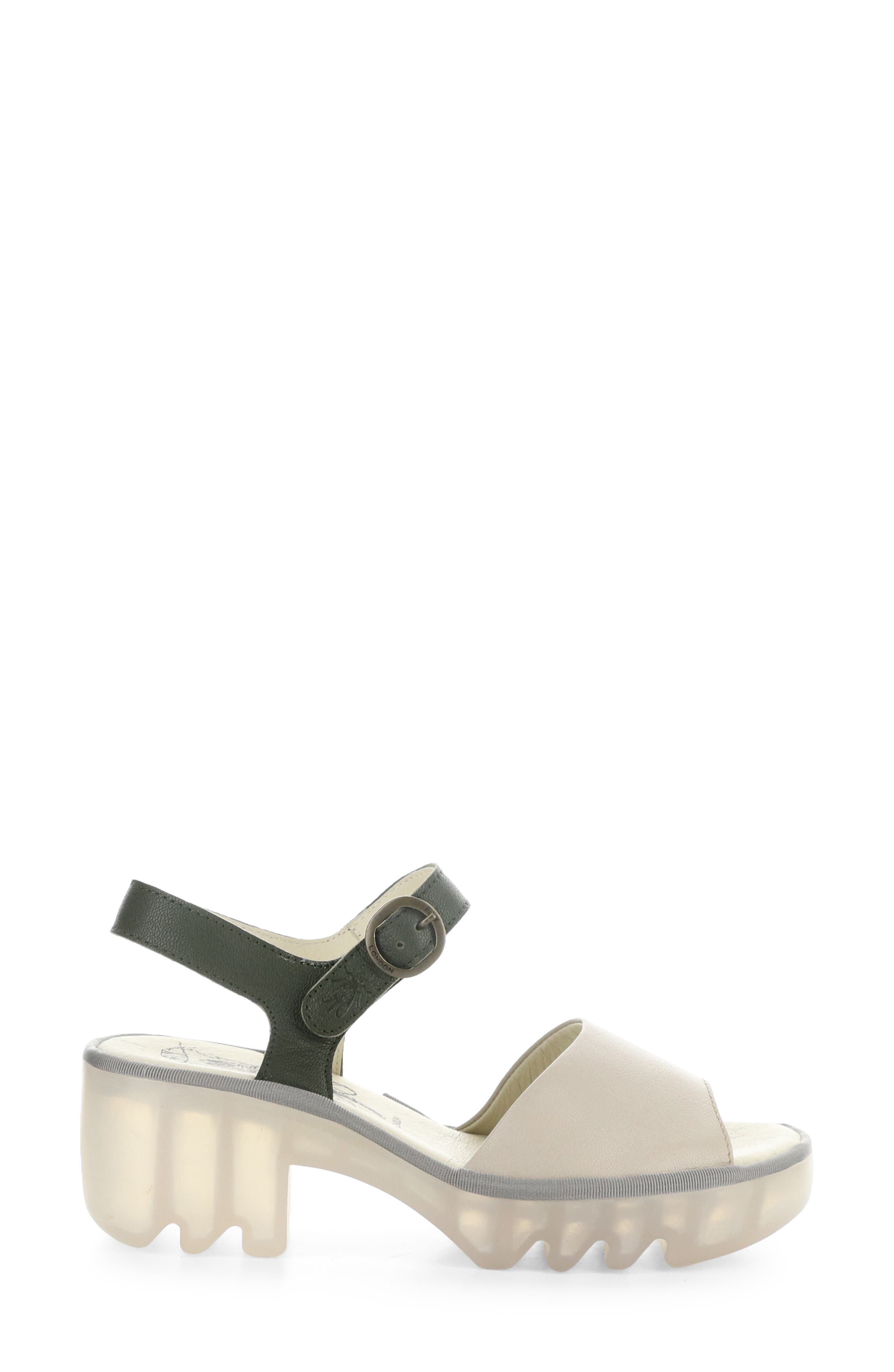 Fly London Tull Platform Sandal, Alternate, color, Taupe/ Khaki Mousse