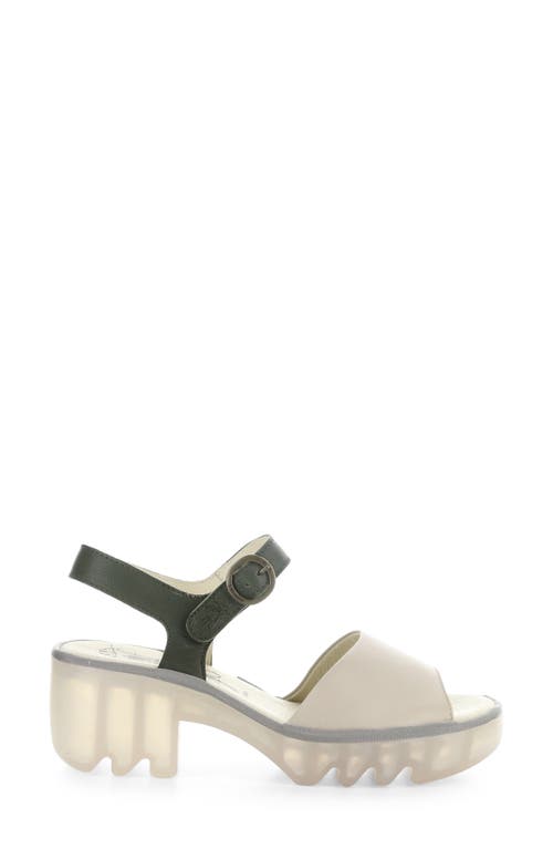Fly London Tull Platform Sandal In Multi