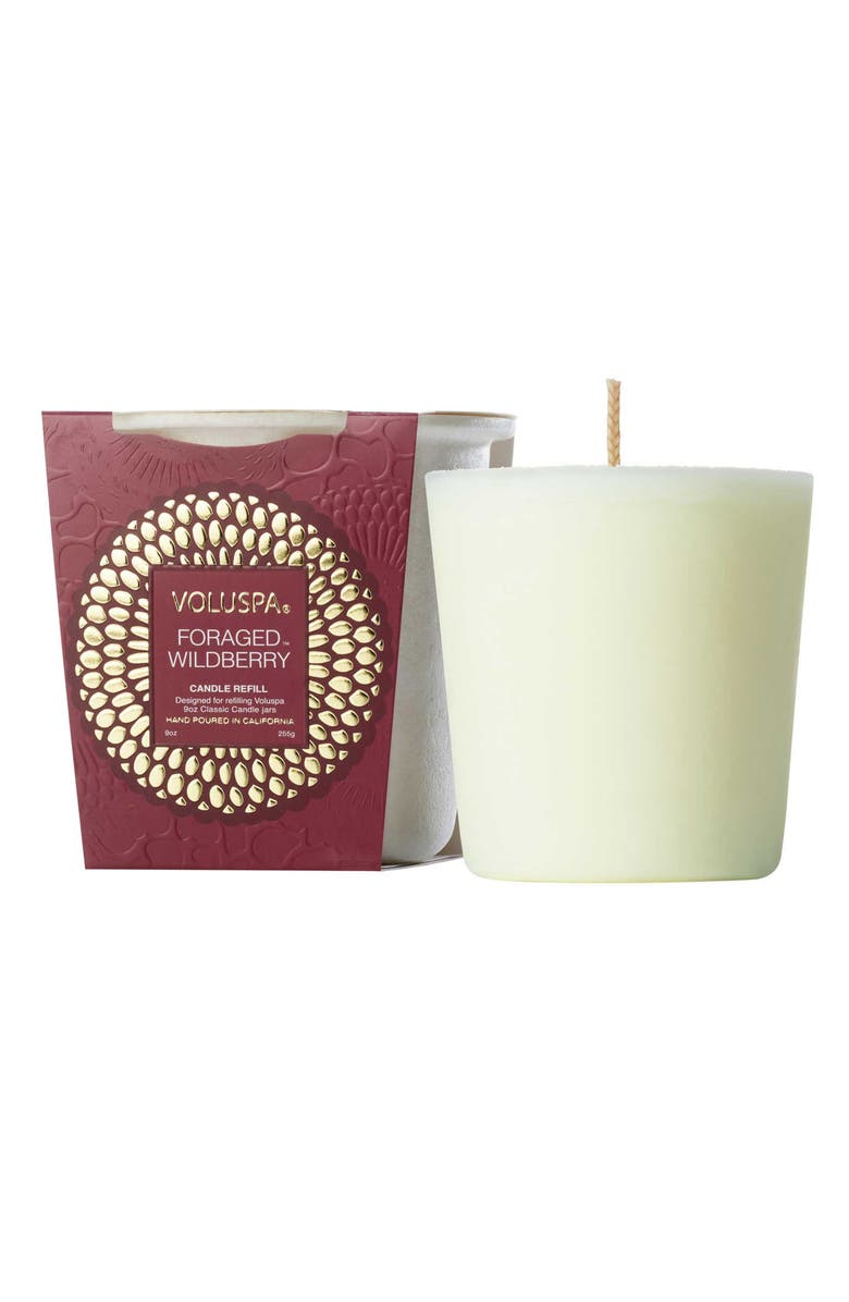 Voluspa Foraged Wildberry Classic Candle Refill, Main, color, Foraged Wildberry