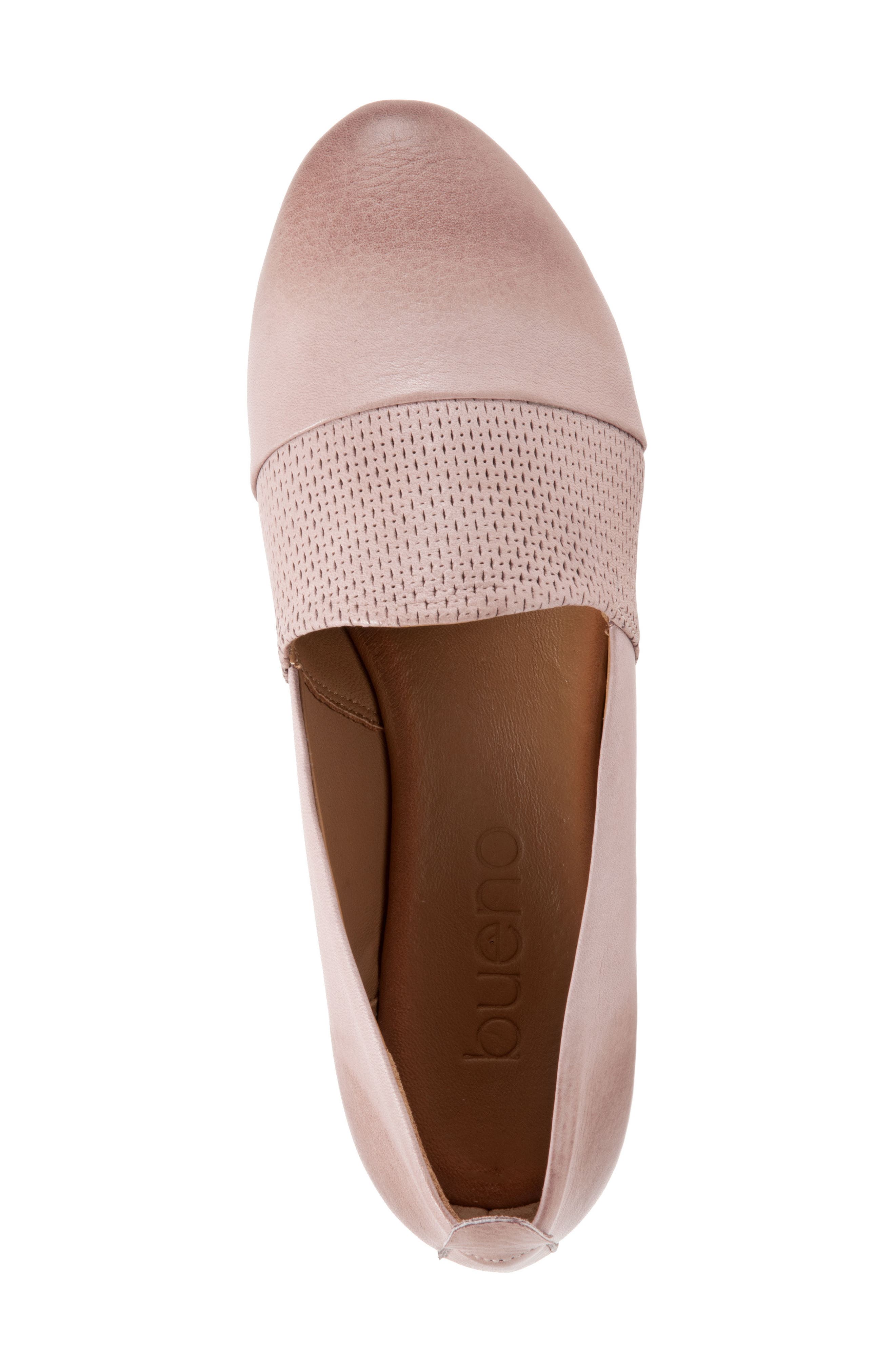 Katy Flat, Alternate, color, DUSTY MAUVE LEATHER