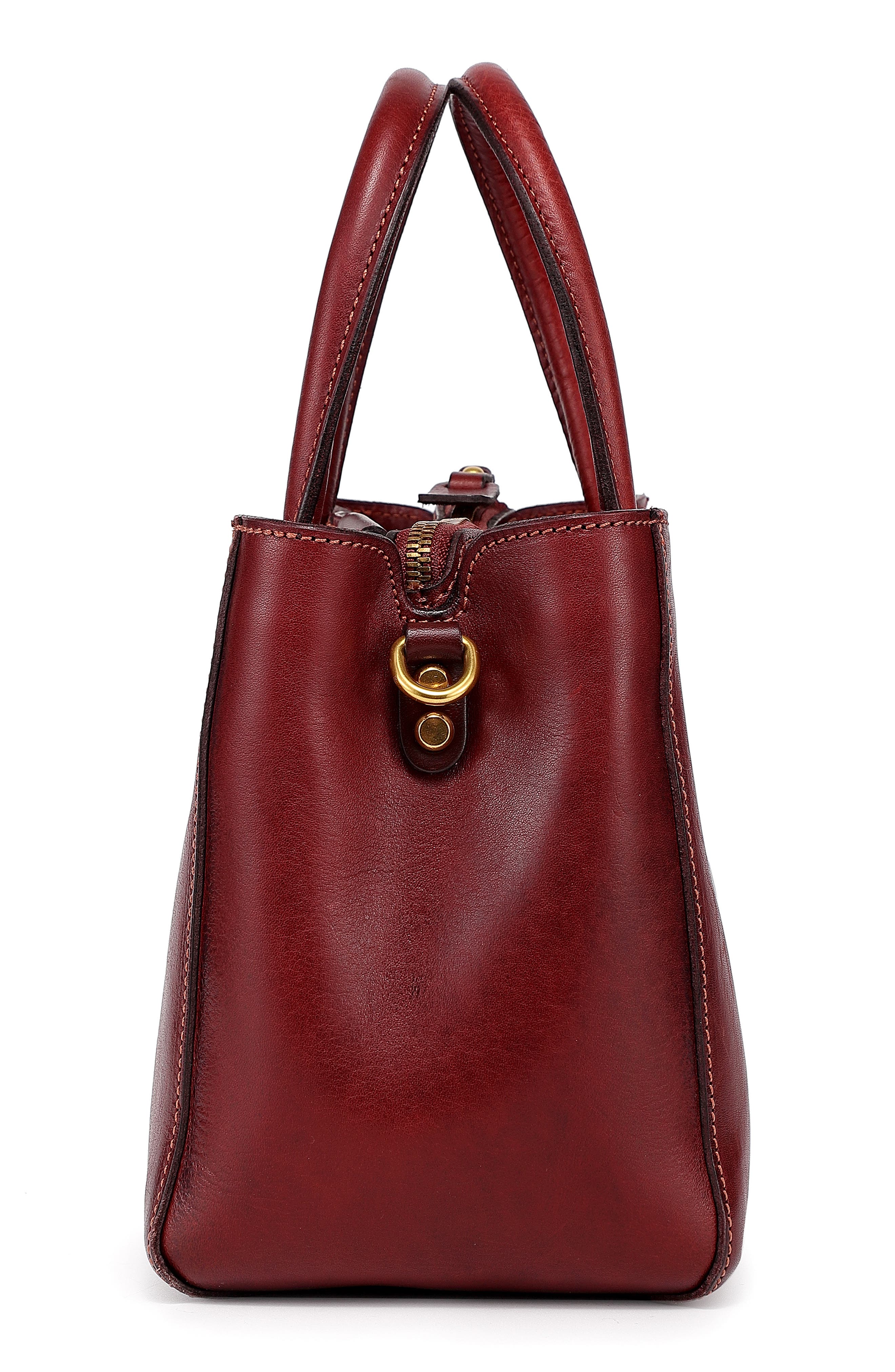 Dahlia Mini Tote Bag, Alternate, color, BROWN