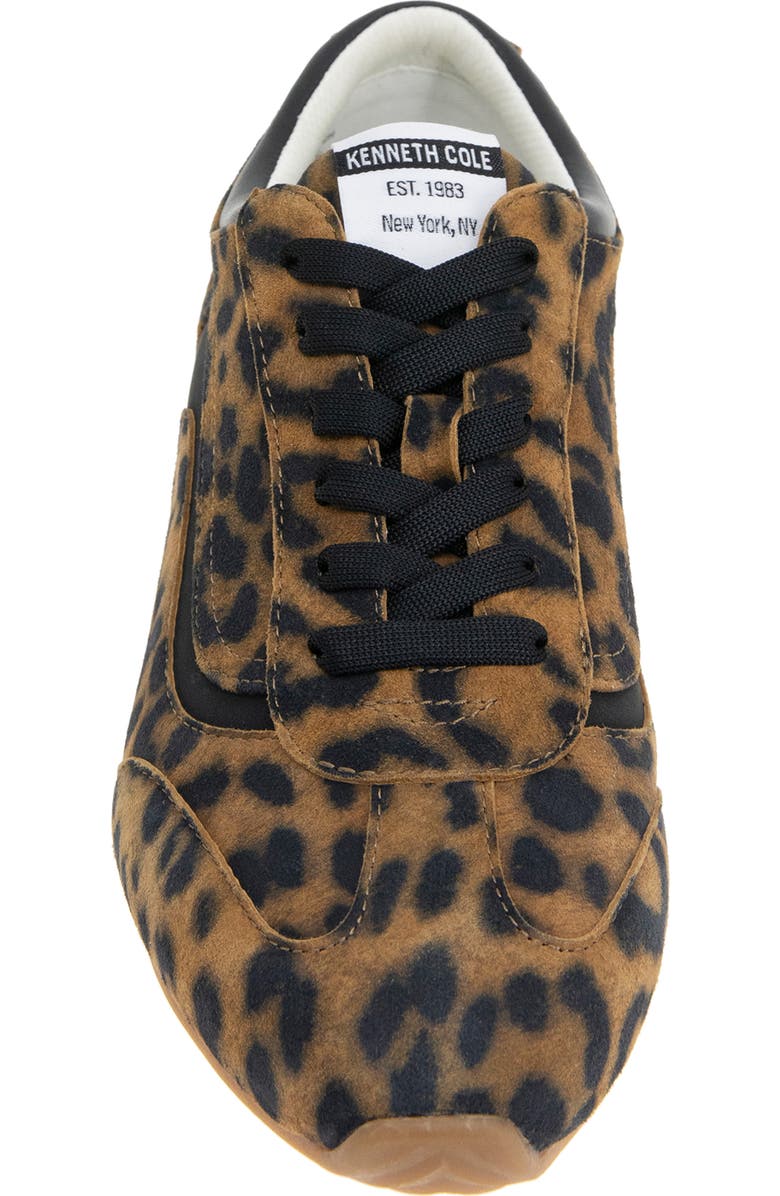 Kenneth Cole Alma Sneaker, Alternate, color, Leopard Suede
