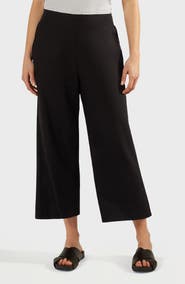 matty m. Magnolia Linen Blend Culottes