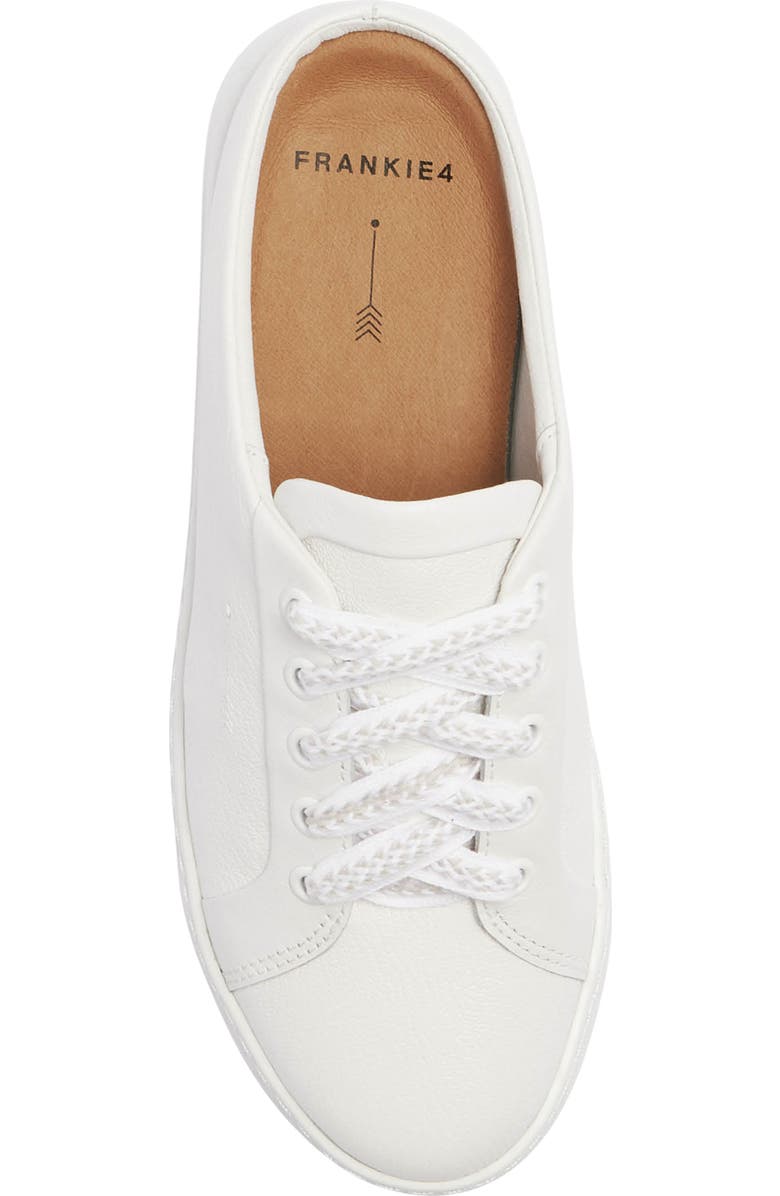 FRANKIE4 Lincoln II Sneaker Mule, Alternate, color, White Tumbled/ White