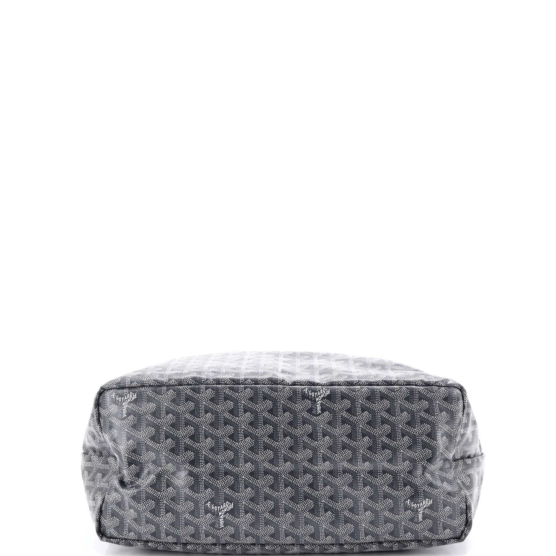 Pre-Owned Goyard Saint Louis Tote Coated Canvas PM, Alternate, color, Gray